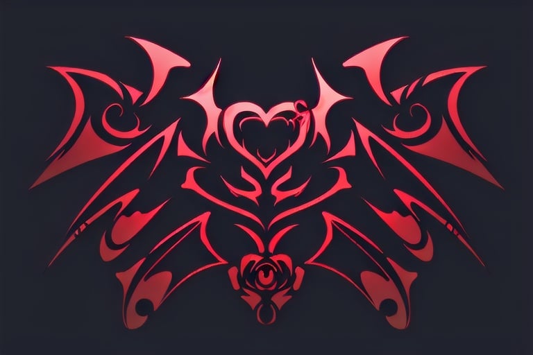 yinwen,red,roses,demons,demon wings,<lora:Yinwen-000005:1>,