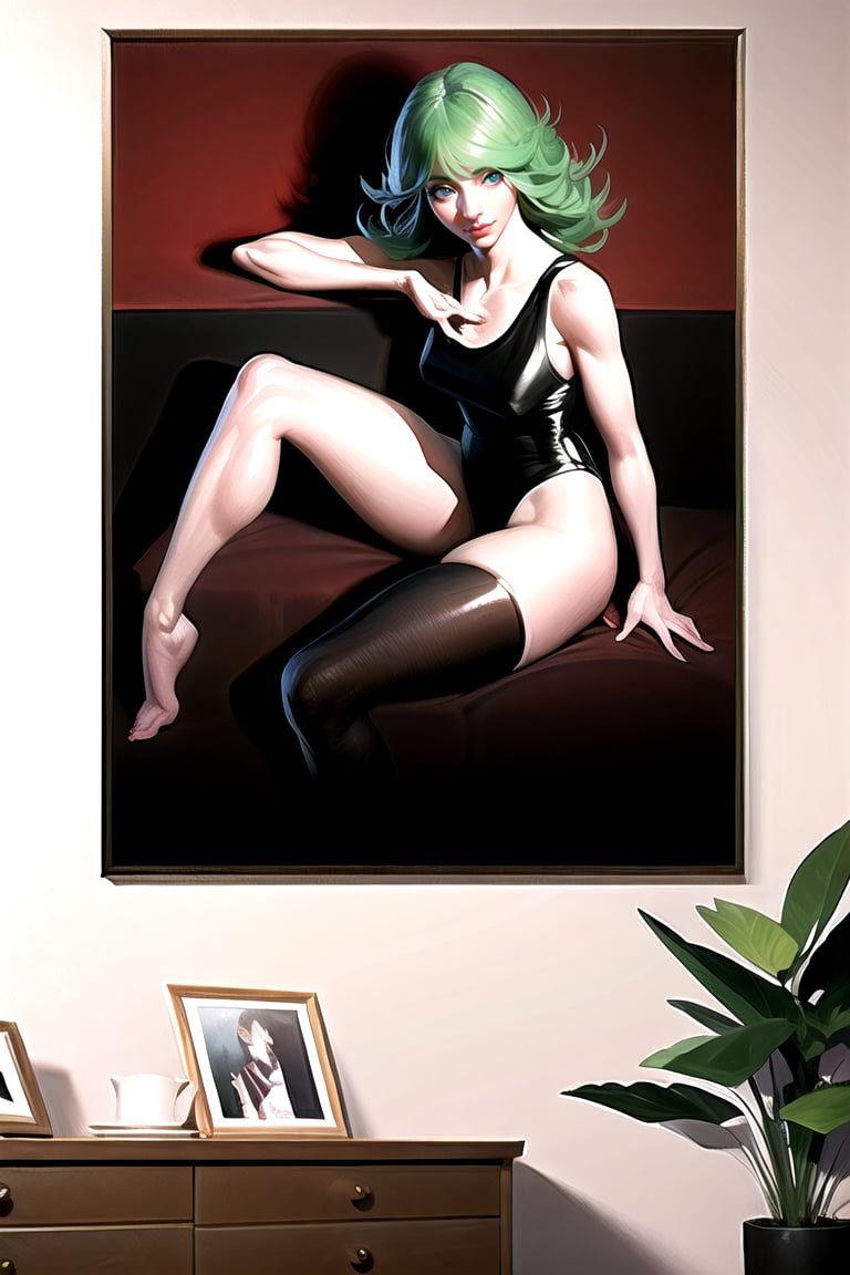 AGGA_ST022, AGGA_ST022, Tatsumaki, sexy pose, poster, masterpiece