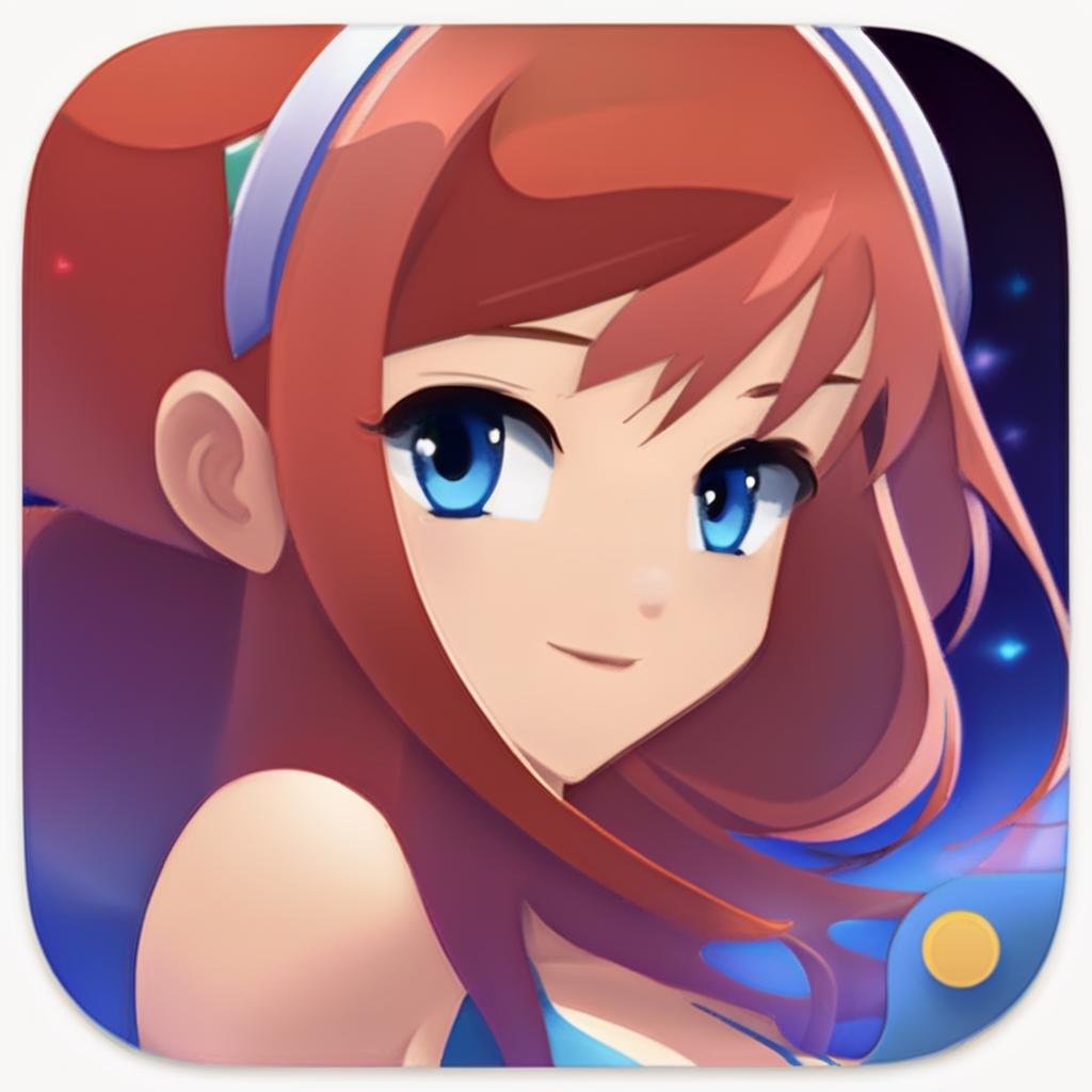 1girl, redhair, winx, anime style,icons, ios icon app, icons app,<lora:IconsRedmondV2-Icons:1>