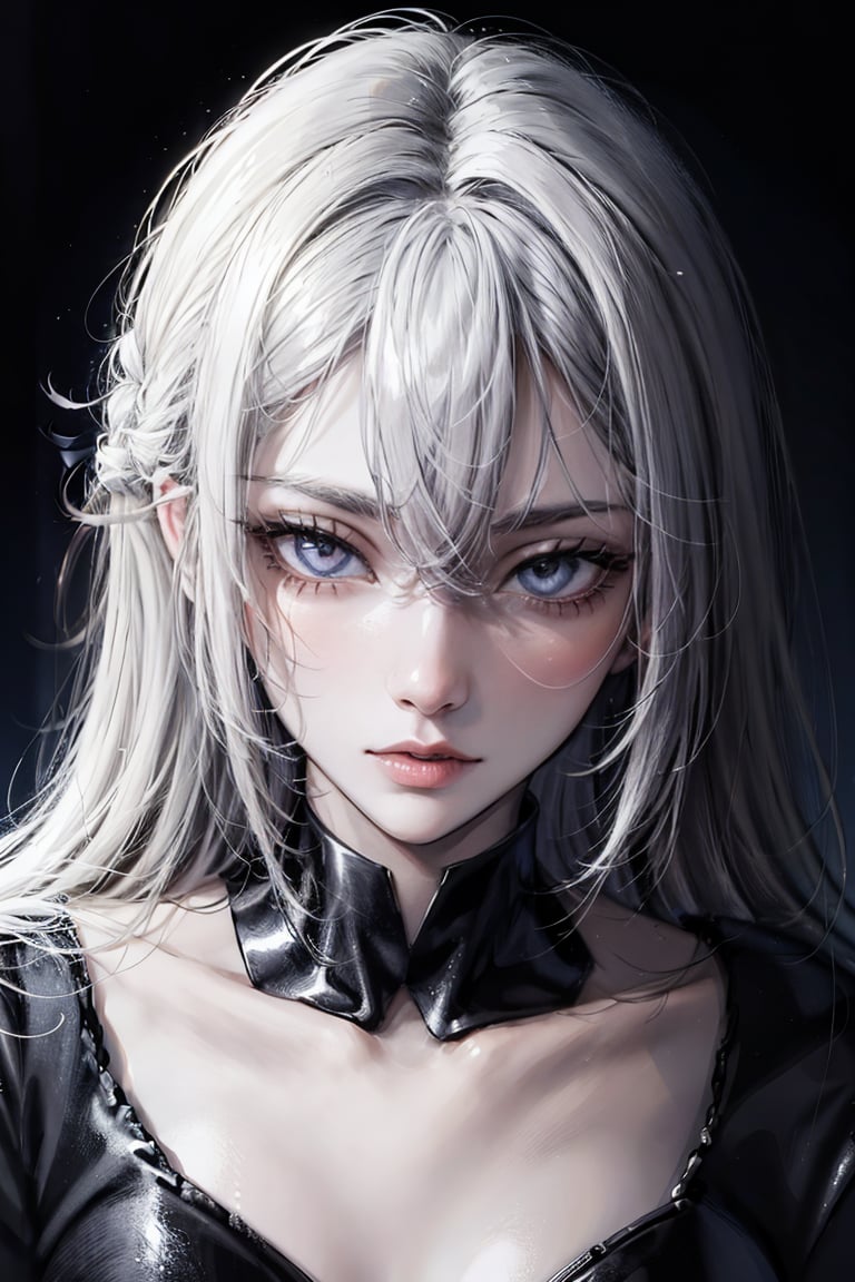 1girl, AgoonGirl, High detailed, , (xx)1girl, masterpiece, best quality, 8K, highres, absurdres:1.2, masterpiece, best quality, ultra-detailed, illustration,1 girl,SharpEyess, 1girl,portrait,from above,white hair,red eyes,heterochromia
,AgoonGirl,