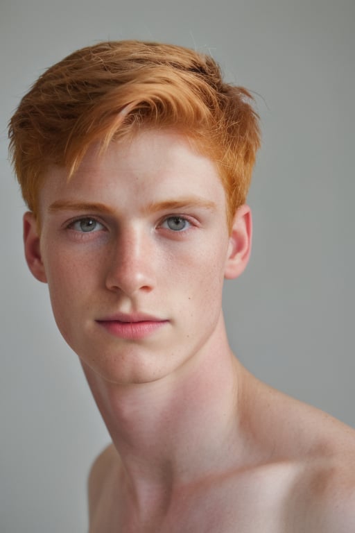 a  18 years old handsome teen Ginger Irish Boy at home, sharp focus, finely detailed eyes and face, short hair, fade haircut, male_only, sharp skin, masterpiece, photorealistic, ultra-detailed, fine skin detail, best, super fine, best quality, ultra highres, 8k, RAW photo, Ginger Irish,