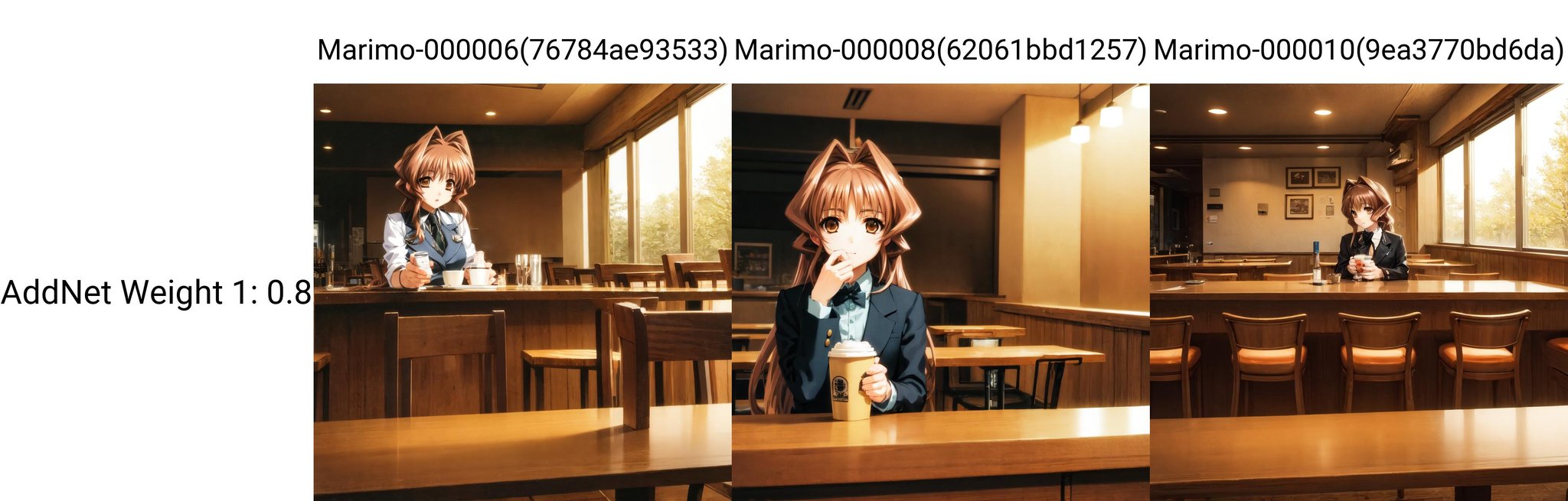 solo, Jinguuji Marimo, brown hair, brown eyes,  restaurant, tables, chairs, drinking coffee, counter, long hair, formal