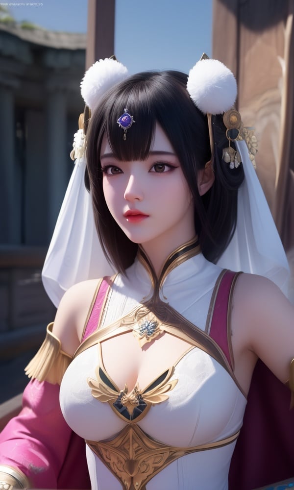 (,1girl, ,best quality, )<lora:DA_慕雨墨-面具-暗河传:0.7>,, ,masterpiece, fantasy, realistic,science fiction,mole, ultra realistic 8k cg, ,tamari \(flawless\),  medium breasts  ,      (()), (),