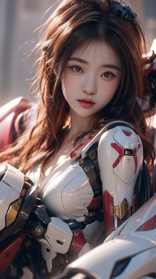 {{ honey mecha, 1girl }},  soft focus portrait, 50 mm camera, shallow depth of field,  stunning award winning photo,  global illumination,  bright environment,  highly detailed skin texture,  hyper realistic skin, { fullbody, full_body }