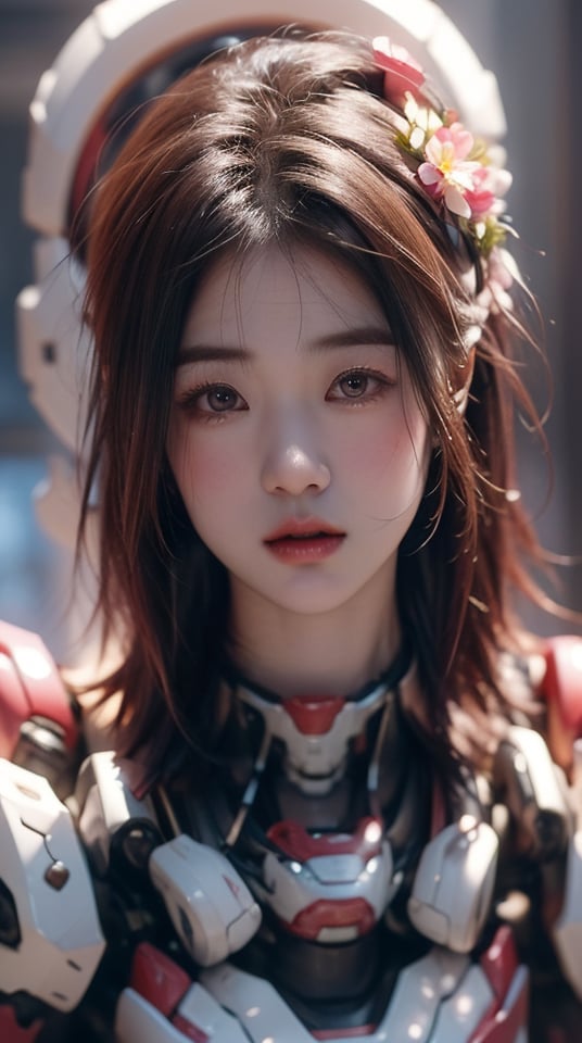 {{ honey mecha, 1girl }},  soft focus portrait, 50 mm camera, shallow depth of field,  stunning award winning photo,  global illumination,  bright environment,  highly detailed skin texture,  hyper realistic skin, { fullbody, full_body }