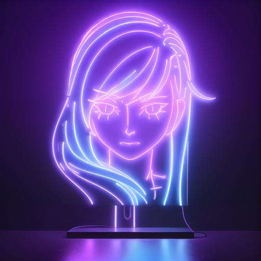 1 beautiful girl,neon light,neon sign,neon,LED masterpiece, high resolution, octance 4k, high detail  <lora:nihongdeng (1):1>, masterpiece,best,quality