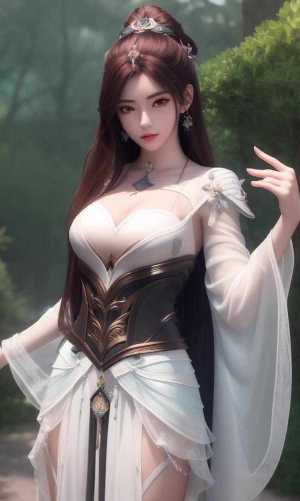 (,1girl, ,best quality, )<lora:DA_叶倾仙-完美世界:0.7>,, ,masterpiece, fantasy, realistic,science fiction,mole, ultra realistic 8k cg, ,tamari \(flawless\),  medium breasts  ,      (()), (),