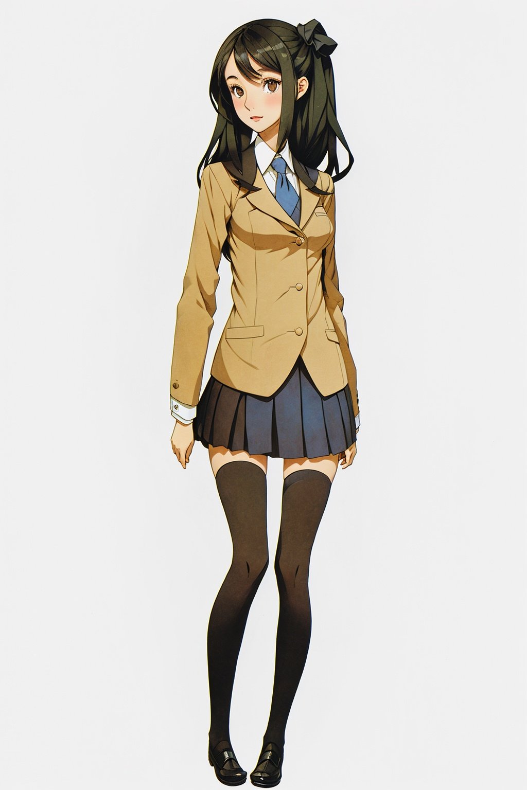 1girl, school uniform, <lora:MIEGUI:0.8>，simple background,, (((masterpiece,best quality))),((good structure,Good composition,good atomy)), ((clear, original,beautiful)),