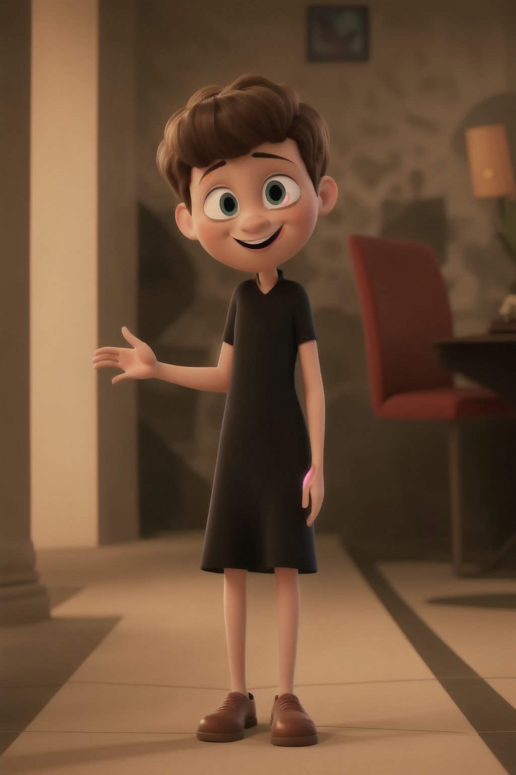  absurdres,incredibly absurdres,reality,realistic,,(solo:1.2), ,,1girl,,full_shot,Hotel Transylvania Style