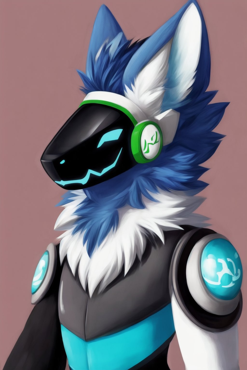 protogen, protogen visor, protogen face