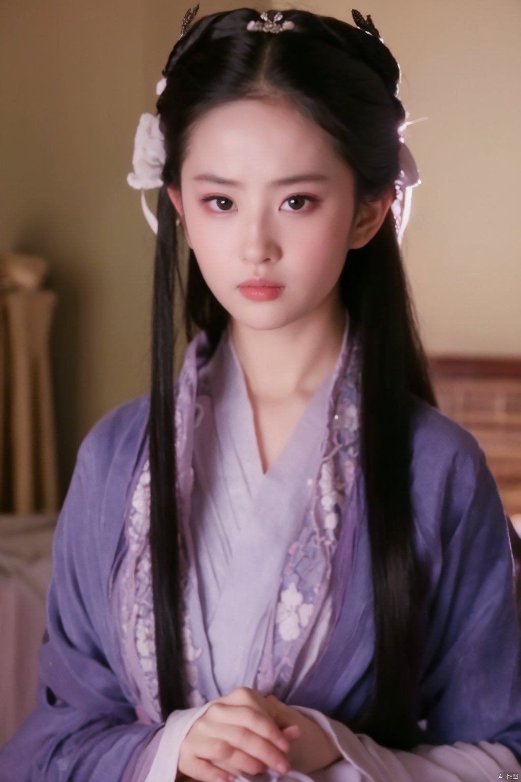 Surrealist beauty photo, hanfu