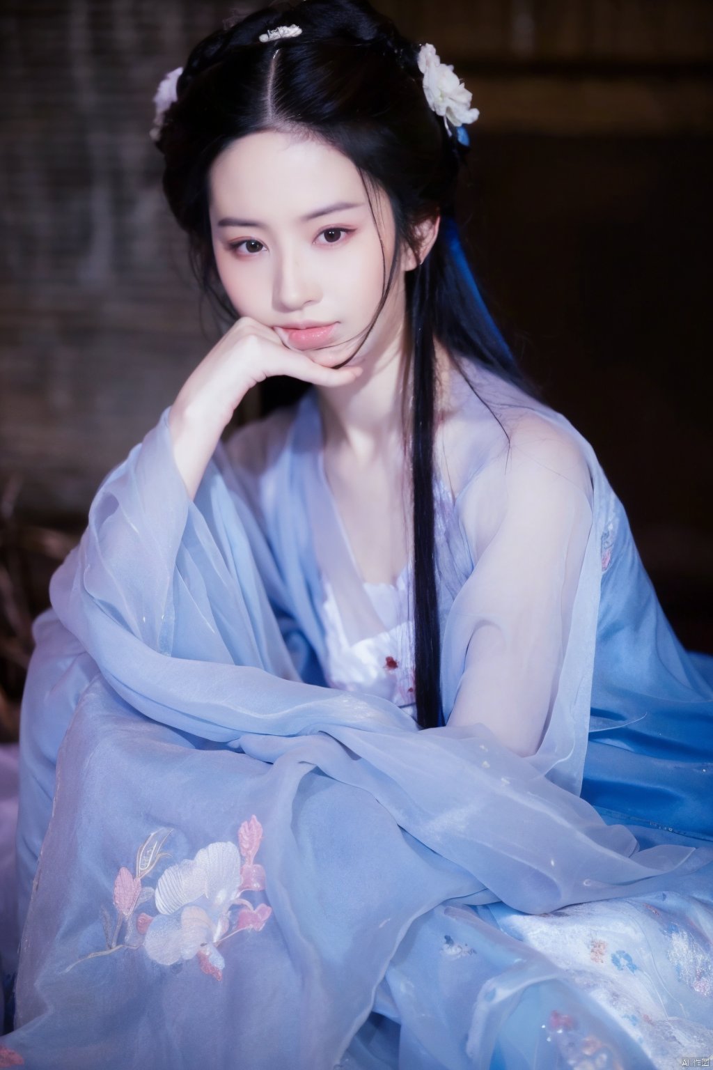 Surrealist beauty photo, hanfu, liuyife