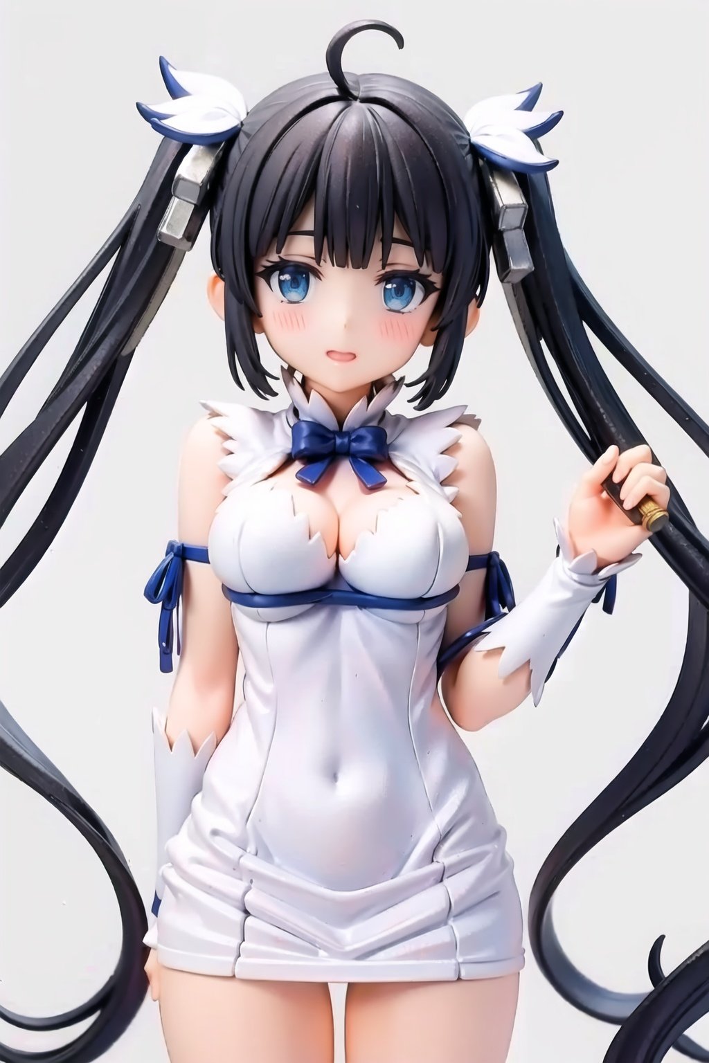 <lora:赫斯提亚hestiatest:1>,hestia,blue eyes,black hair,twintails,<lora:PVC_lora_figma_A:0.8>,