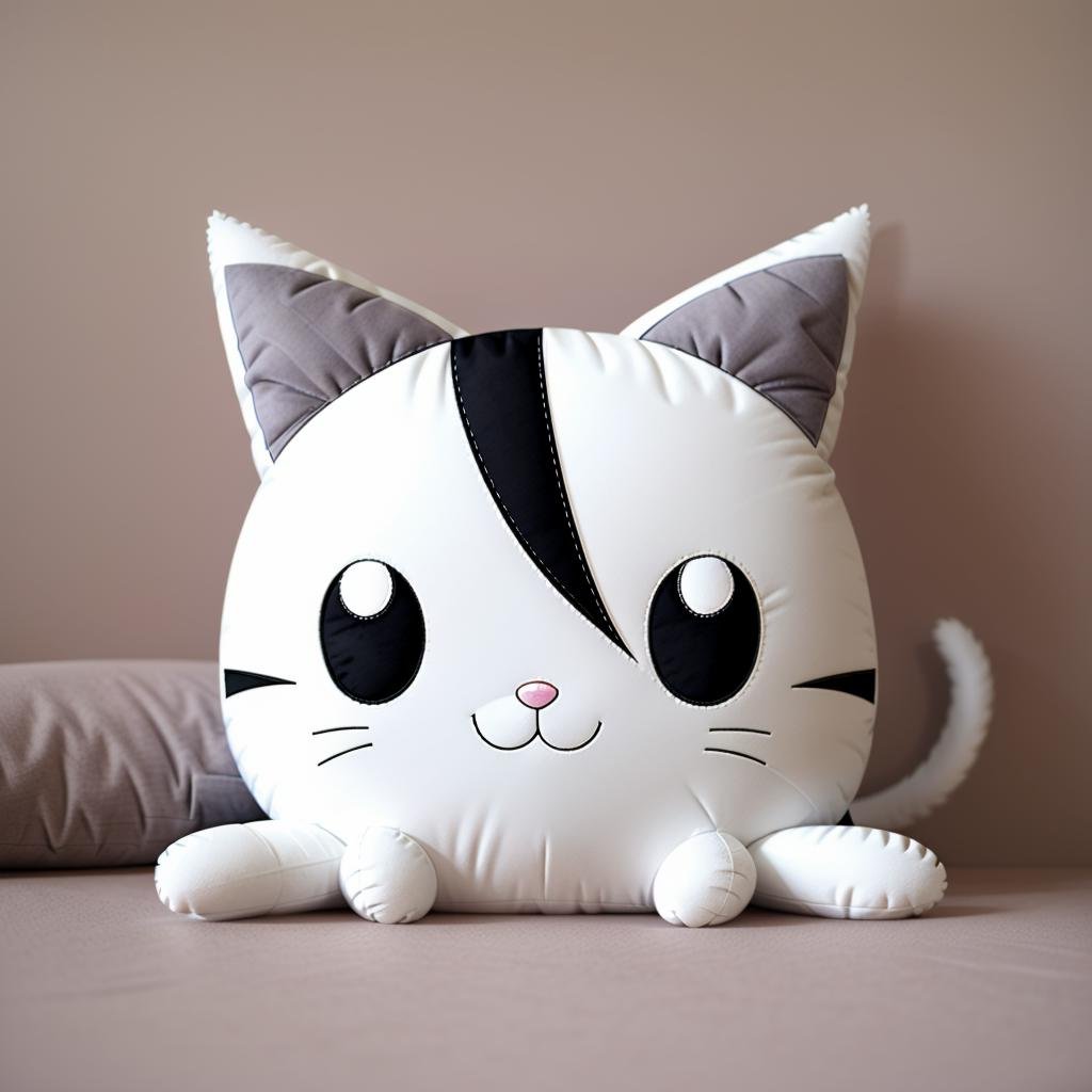 a cat plushie, <lora:plushieStyle:1>