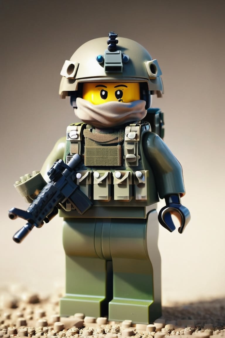 a lego soldier