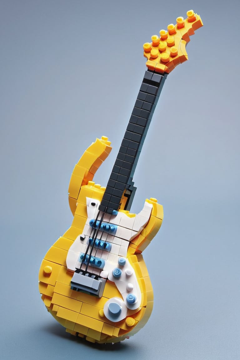 a lego guitar