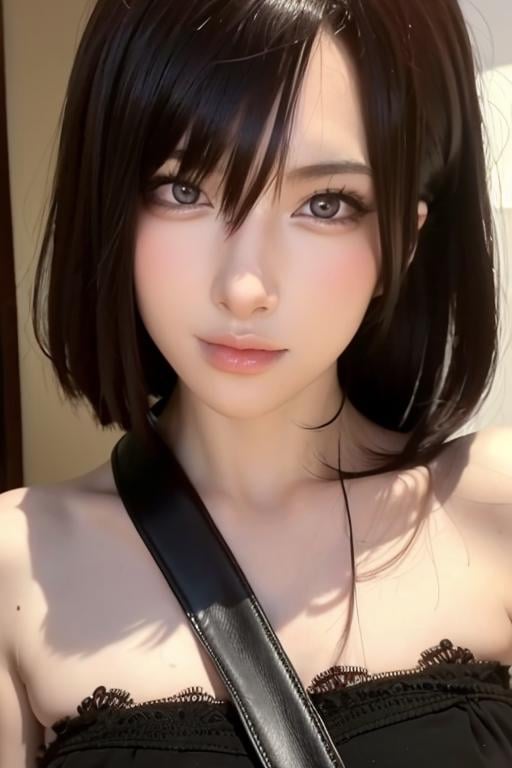 (8k, best quality, masterpiece:1.2), (realistic, photorealistic, photo-realistic:1.37), ultra-detailed,beautiful detailed eyes, beautiful detailed nose,nipples, nude,Small breasts, masterpiece, mafuyu, pussy,1girl, solo, nude,realistic, black eyes, lips, brown eyes,  detailed face, face foucs, Thin face,nude,loafers, <lora:蛋花卷蛋花卷蛋花卷:0.8>