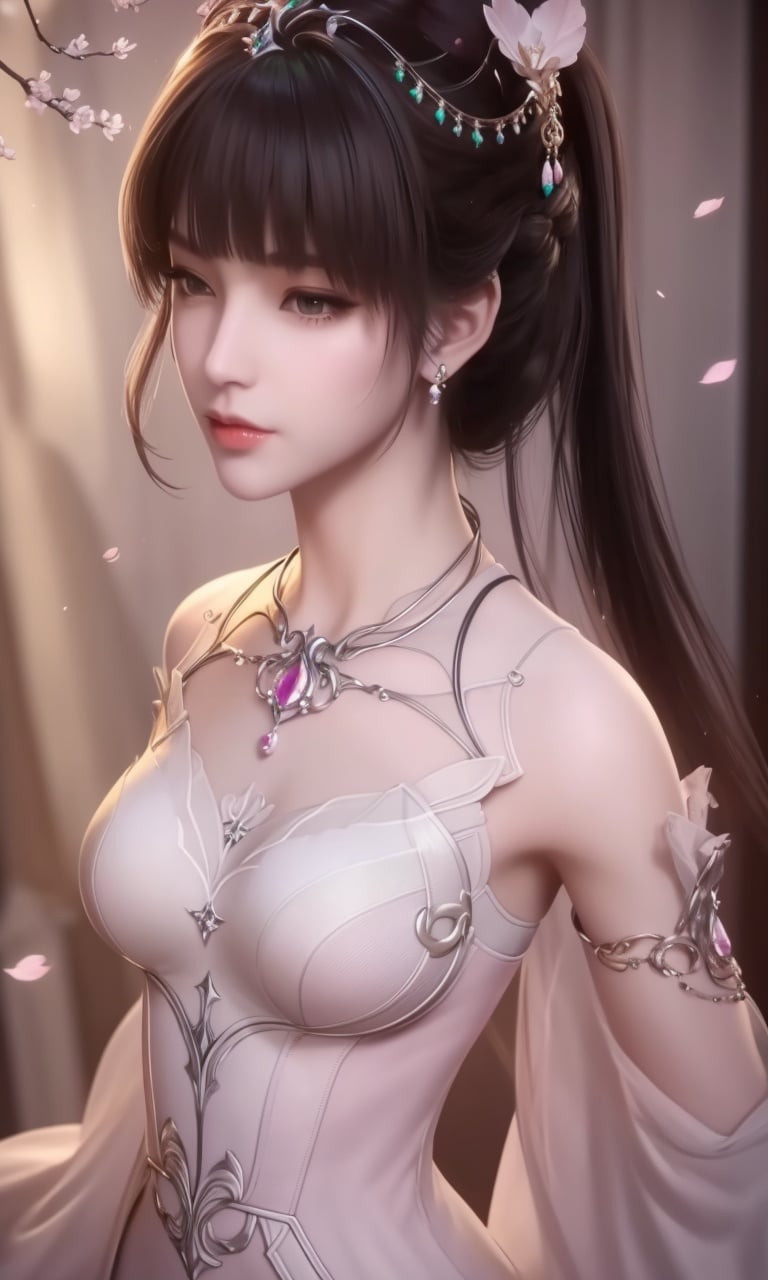 (,1girl, pov,best quality,masterpiece,  ) , ((,cherry_blossoms,  ,  , )) <lora:DA_XiaoWuTaoLiZiNian:0.6>ultra realistic 8k cg, flawless, clean, masterpiece, professional artwork, famous artwork, cinematic lighting, cinematic bloom, perfect face, beautiful face, fantasy, dreamlike, unreal, science fiction, luxury, jewelry, diamond, gold, pearl, gem, sapphire, ruby, emerald, intricate detail, delicate pattern, charming, alluring, seductive, erotic, enchanting, hair ornament, necklace, earrings, bracelet, armlet,halo,autumn leaves, 