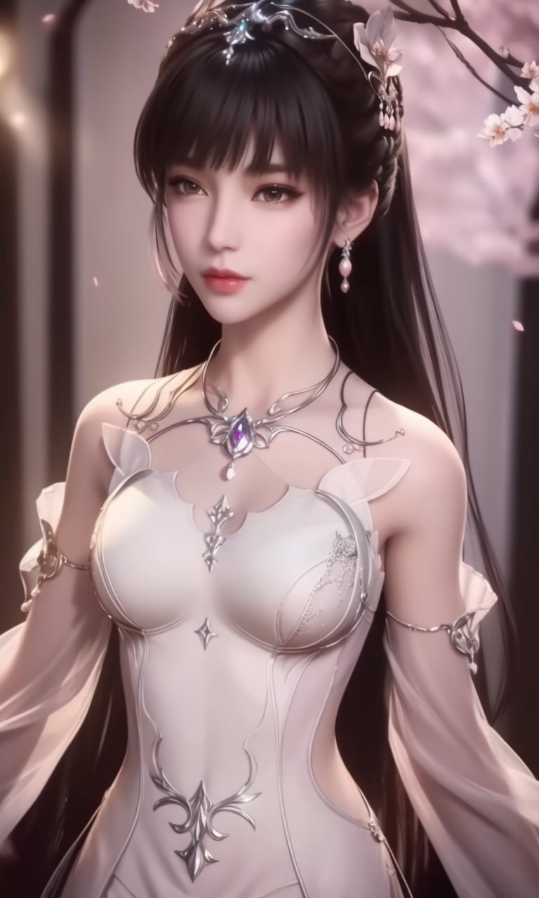 (,1girl, pov,best quality,masterpiece,  ) , ((,cherry_blossoms,  ,  , )) <lora:DA_XiaoWuTaoLiZiNian:0.6>ultra realistic 8k cg, flawless, clean, masterpiece, professional artwork, famous artwork, cinematic lighting, cinematic bloom, perfect face, beautiful face, fantasy, dreamlike, unreal, science fiction, luxury, jewelry, diamond, gold, pearl, gem, sapphire, ruby, emerald, intricate detail, delicate pattern, charming, alluring, seductive, erotic, enchanting, hair ornament, necklace, earrings, bracelet, armlet,halo,autumn leaves, 