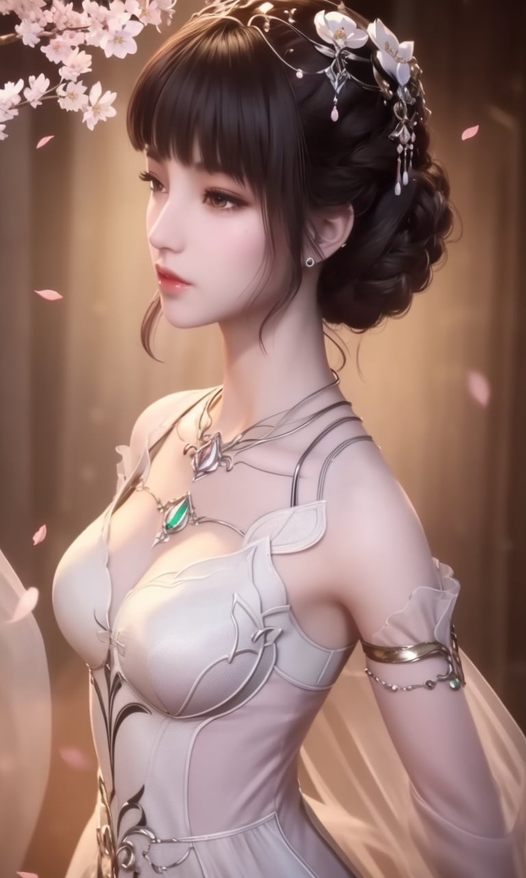 (,1girl, pov,best quality,masterpiece,  ) , ((,cherry_blossoms,  ,  , )) <lora:DA_XiaoWuTaoLiZiNian:0.6>ultra realistic 8k cg, flawless, clean, masterpiece, professional artwork, famous artwork, cinematic lighting, cinematic bloom, perfect face, beautiful face, fantasy, dreamlike, unreal, science fiction, luxury, jewelry, diamond, gold, pearl, gem, sapphire, ruby, emerald, intricate detail, delicate pattern, charming, alluring, seductive, erotic, enchanting, hair ornament, necklace, earrings, bracelet, armlet,halo,autumn leaves, 