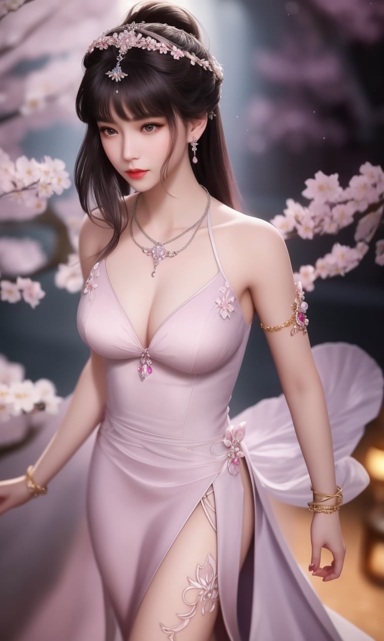 (,1girl, pov,best quality,masterpiece,  ) , ((cherry blossoms,,  ))  <lora:DA_XiaoWuTaoLiZiNianV2:0.8>ultra realistic 8k cg, flawless, clean, masterpiece, professional artwork, famous artwork, cinematic lighting, cinematic bloom, perfect face, beautiful face, fantasy, dreamlike, unreal, science fiction, luxury, jewelry, diamond, gold, pearl, gem, sapphire, ruby, emerald, intricate detail, delicate pattern, charming, alluring, seductive, erotic, enchanting, hair ornament, necklace, earrings, bracelet, armlet,halo,autumn leaves,  