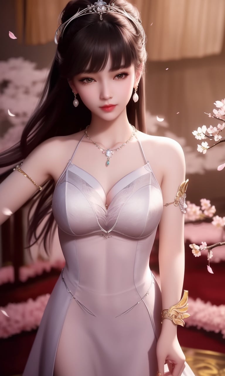 (,1girl, pov,best quality,masterpiece,  ) , ((cherry blossoms,,  ))  <lora:DA_XiaoWuTaoLiZiNianV2:0.8>ultra realistic 8k cg, flawless, clean, masterpiece, professional artwork, famous artwork, cinematic lighting, cinematic bloom, perfect face, beautiful face, fantasy, dreamlike, unreal, science fiction, luxury, jewelry, diamond, gold, pearl, gem, sapphire, ruby, emerald, intricate detail, delicate pattern, charming, alluring, seductive, erotic, enchanting, hair ornament, necklace, earrings, bracelet, armlet,halo,autumn leaves,  