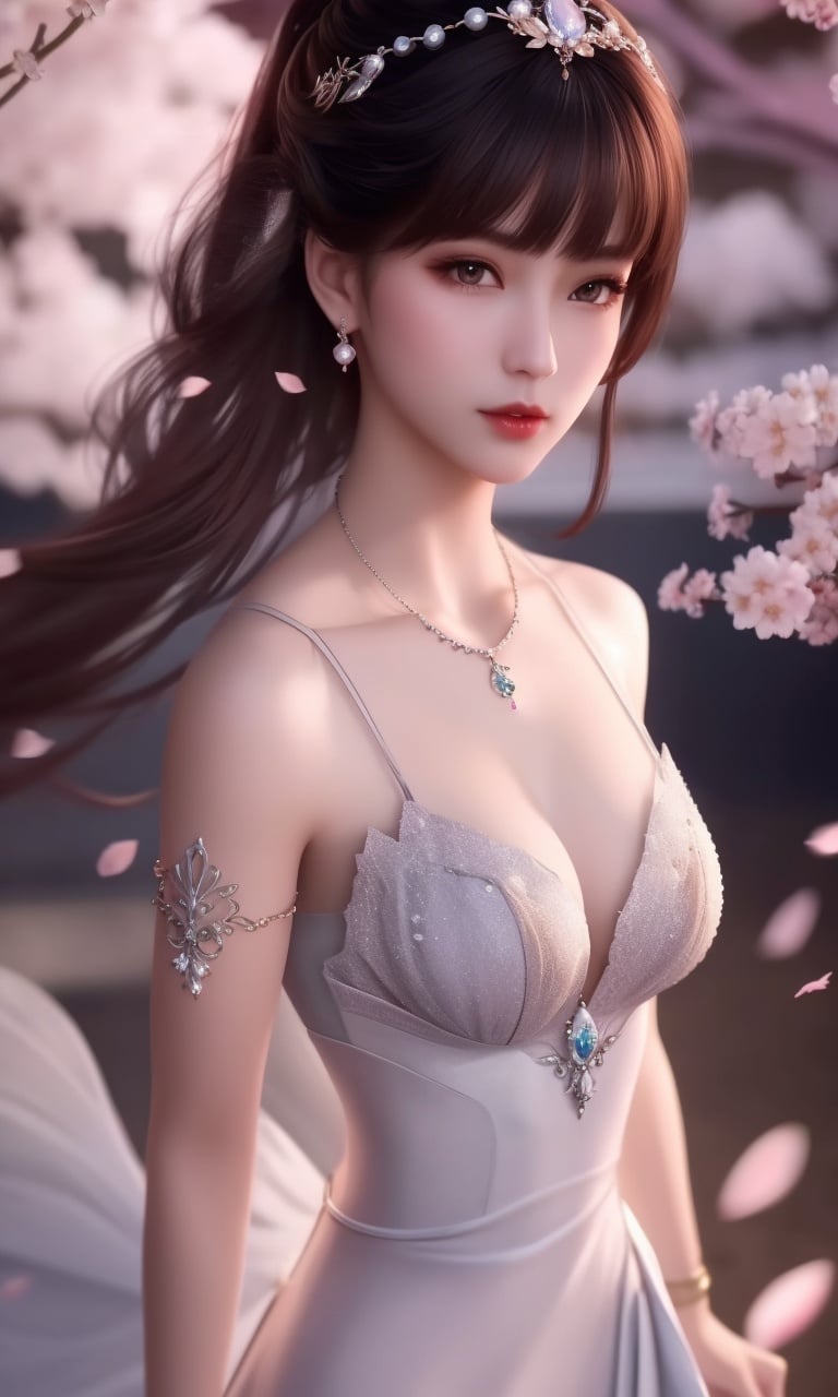 (,1girl, pov,best quality,masterpiece,  ) , ((cherry blossoms,,  ))  <lora:DA_XiaoWuTaoLiZiNianV2:0.8>ultra realistic 8k cg, flawless, clean, masterpiece, professional artwork, famous artwork, cinematic lighting, cinematic bloom, perfect face, beautiful face, fantasy, dreamlike, unreal, science fiction, luxury, jewelry, diamond, gold, pearl, gem, sapphire, ruby, emerald, intricate detail, delicate pattern, charming, alluring, seductive, erotic, enchanting, hair ornament, necklace, earrings, bracelet, armlet,halo,autumn leaves,  