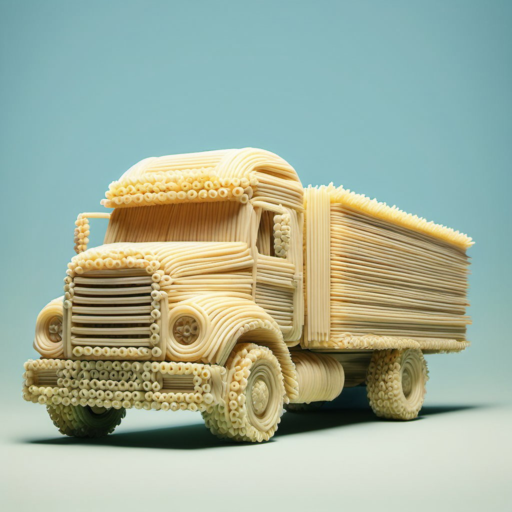 a spaghettify truck