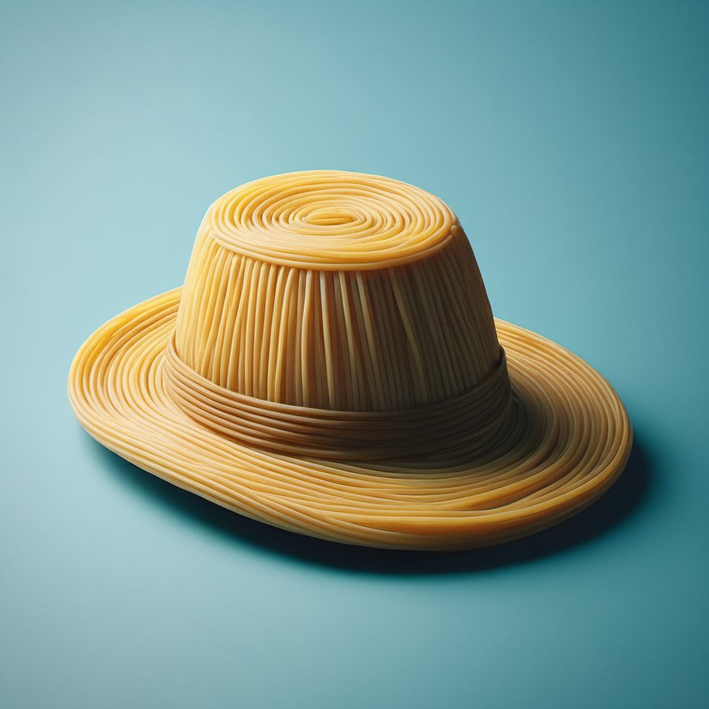 a spaghettify hat