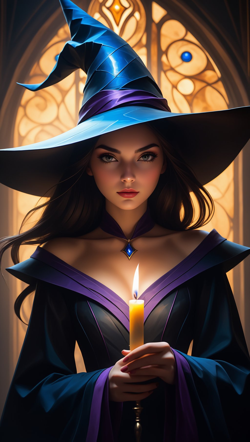 masterpiece,best quality,ultra high res,visually stunning,beautiful,award-winning art,(abstract art:1.3),1girl,sorceress,dark theme,deep shadow,