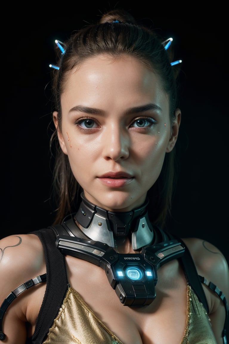 (highres,  masterpiece:1.2),  ultra-detailed,  realistic,  physically-based rendering,  cyborg woman,  electronic systems on-head humanoids,  with a detailed brain that you can see,  cranial mechanical parts representation,  female face,  beautiful detailed eyes,  beautiful detailed lips,  muscle wire,  flesh-colored skin,  metallic elements,  digital interface,  glowing circuitry,  advanced sensors,  high-tech prosthetics,  seamless integration,  artificial intelligence,  technological enhancements,  wearable technology,  modern aesthetics,  bionic enhancements,  advanced biotechnology,  sleek and futuristic design,  blending of human and machine,  symbolic representation of human evolution,  harmonious coexistence of organic and synthetic components,  vivid colors,  dynamic lighting,<lora:EMS-97102-EMS:0.800000>