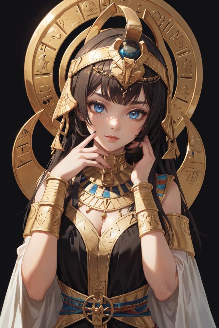 1girl,ancient egyptian clothes,<lora:AncientEgyptianClothes-2R3B:0.8>,, <lora:GoodHands-beta2:1>,nice hands,perfect hand 0.8, deviantart, artstation, trending on DeviantArt:3.5, beautiful, intricate details, hyperdetailed,4k