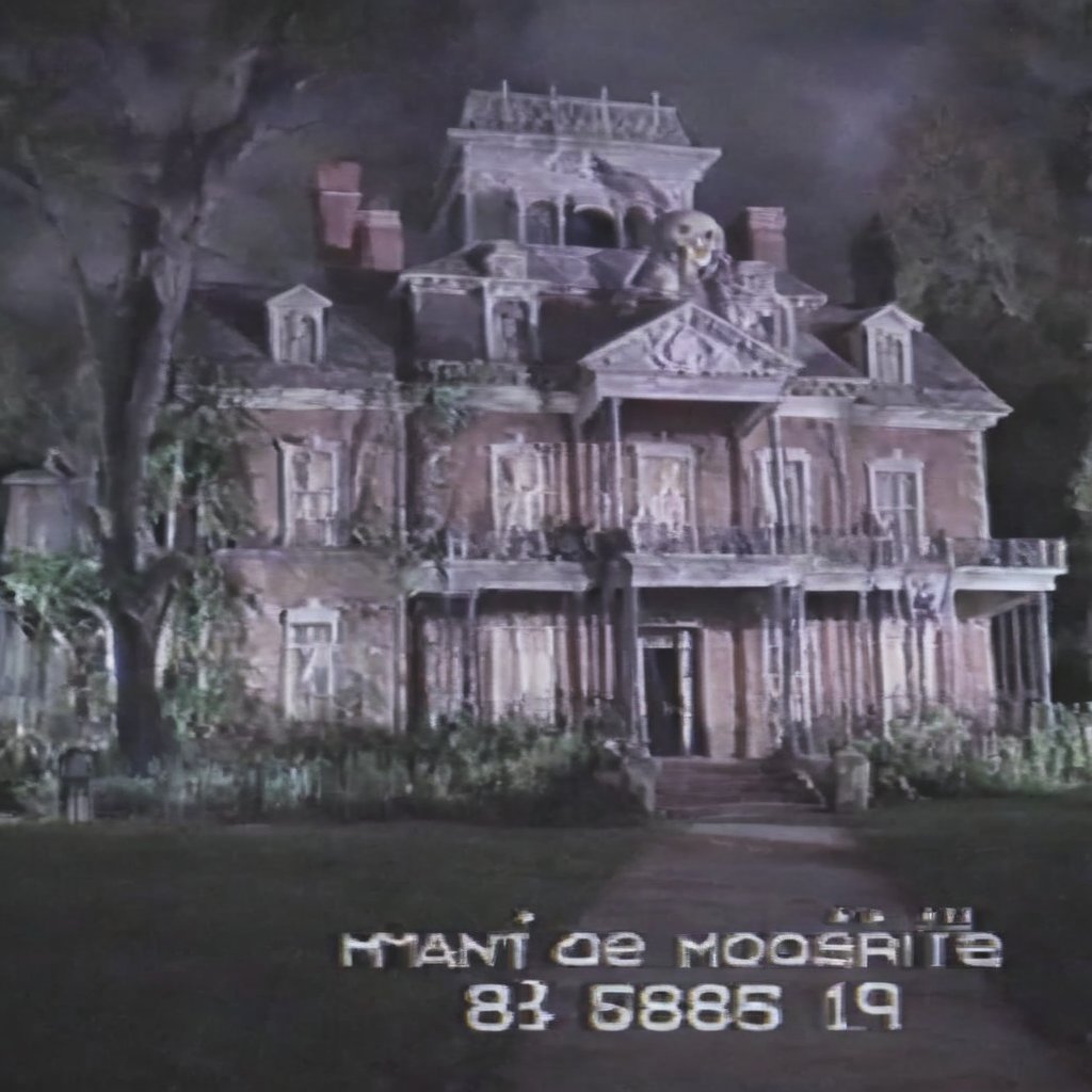 VHSfootage, haunted mansion, 
