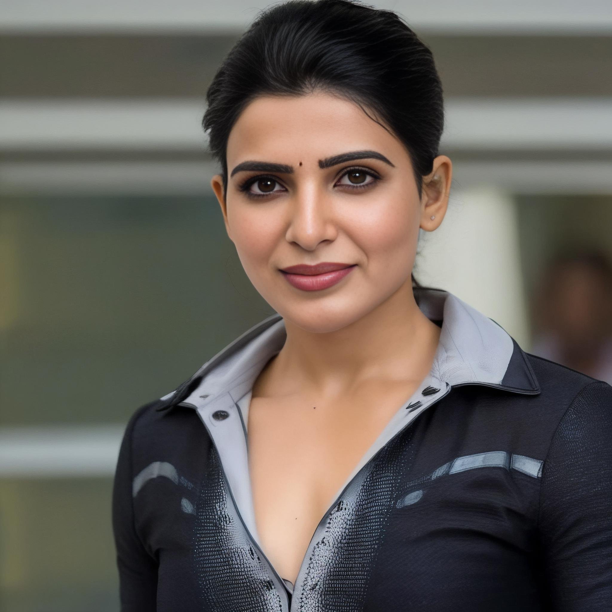 (SamanthaRuthPrabhu)<lora:SamanthaRuthPrabhuSDXL:1>  photo of SamanthaRuthPrabhu  in batwoman suit, Gotham city, with clear face