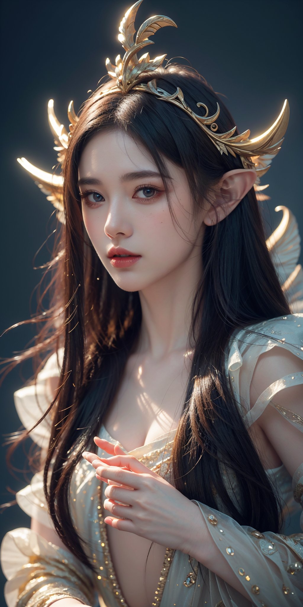 (Best quality,  4k,  High-resolution,  Masterpiece:1.2),  Ultra-detailed,  Realistic,  Radiant lighting,  Epoch Elves,  Portraits,  Fantastical colors,  Fine art,  Ethereal beings,  Dreamlike,  Whimsical creatures,  Detailed facial features,  Glowing eyes,  Elven beauties,  Ethereal glow,  Mythical creatures,  Harmonious composition,  Dazzling colors,  Stunning visual effects,  Otherworldly appearance,  Mesmerizing artistry, full body,<lora:EMS-209012-EMS:0.700000>,<lora:EMS-84213-EMS:0.800000>