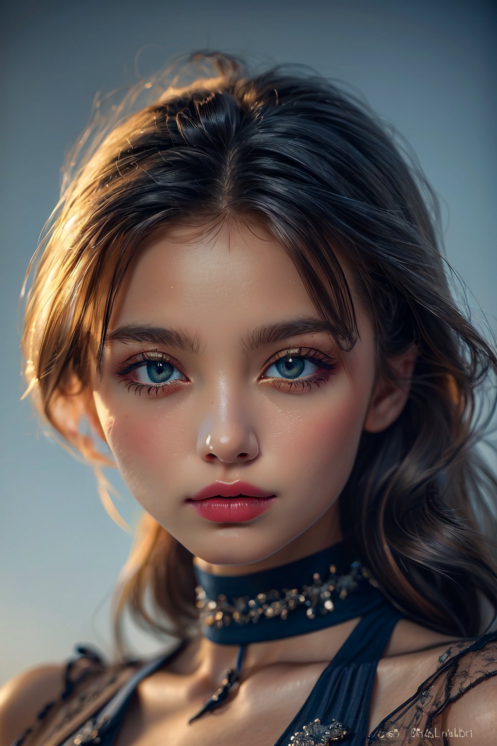 (masterpiece, high quality:1.5), 8K, HDR, 
1girl, well_defined_face, well_defined_eyes, ultra_detailed_eyes, ultra_detailed_face, by FuturEvoLab, 
ethereal lighting, immortal, elegant, porcelain skin, jet-black hair, waves, pale face, ice-blue eyes, blood-red lips, pinhole photograph, retro aesthetic, monochromatic backdrop, mysterious, enigmatic, timeless allure, the siren of the night, secrets, longing, hidden dangers, captivating, nostalgia, timeless fascination, 