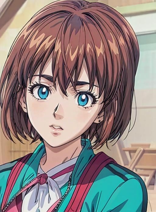 best quality, (masterpiece),(ultra-detailed), (high quality), (high resolution),<lora:add_detail:0.7> , <lora:mamori:0.7>,mamori anazaki, short hair, blue eyes, brown hair, jacket, 