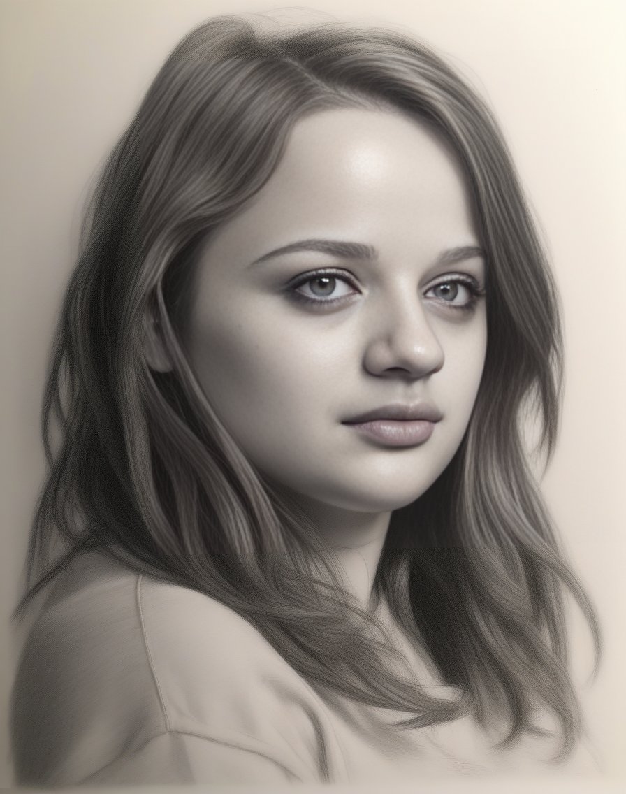 JoeyKing,<lora:JoeyKingSDXL:1>, sketching on ivory paper with charcoal pencil, in the style of realistic hyper-detailed portraits, digital airbrushing, monochrome , commission for, i can't believe how beautiful this is