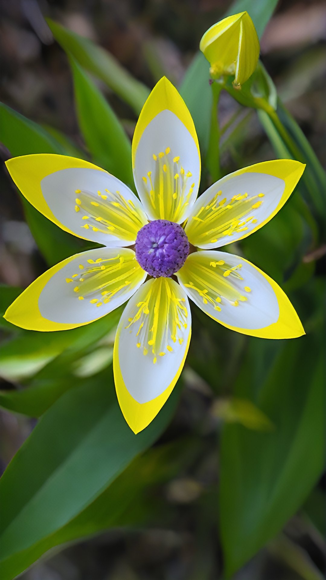 (Fantastic plant) This flower emits a faint light at night, like a twinkling star