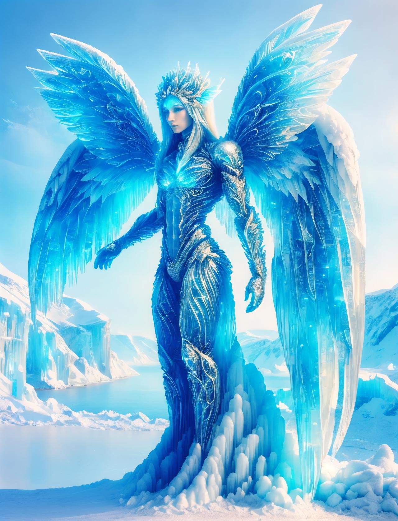 digital art, semi realistic hyper detailed masterpiece, dynamic, awesome quality,DonMGl4c14l, sylph, humanoid elemental being, delicate and ethereal being with gossamer wings, guardians of the air, sky,weather, global influences,hydraulics,mysterious,hipster,celebrations,murky,scenic beauty, <lora:DonMGl4c14l-000008:1>