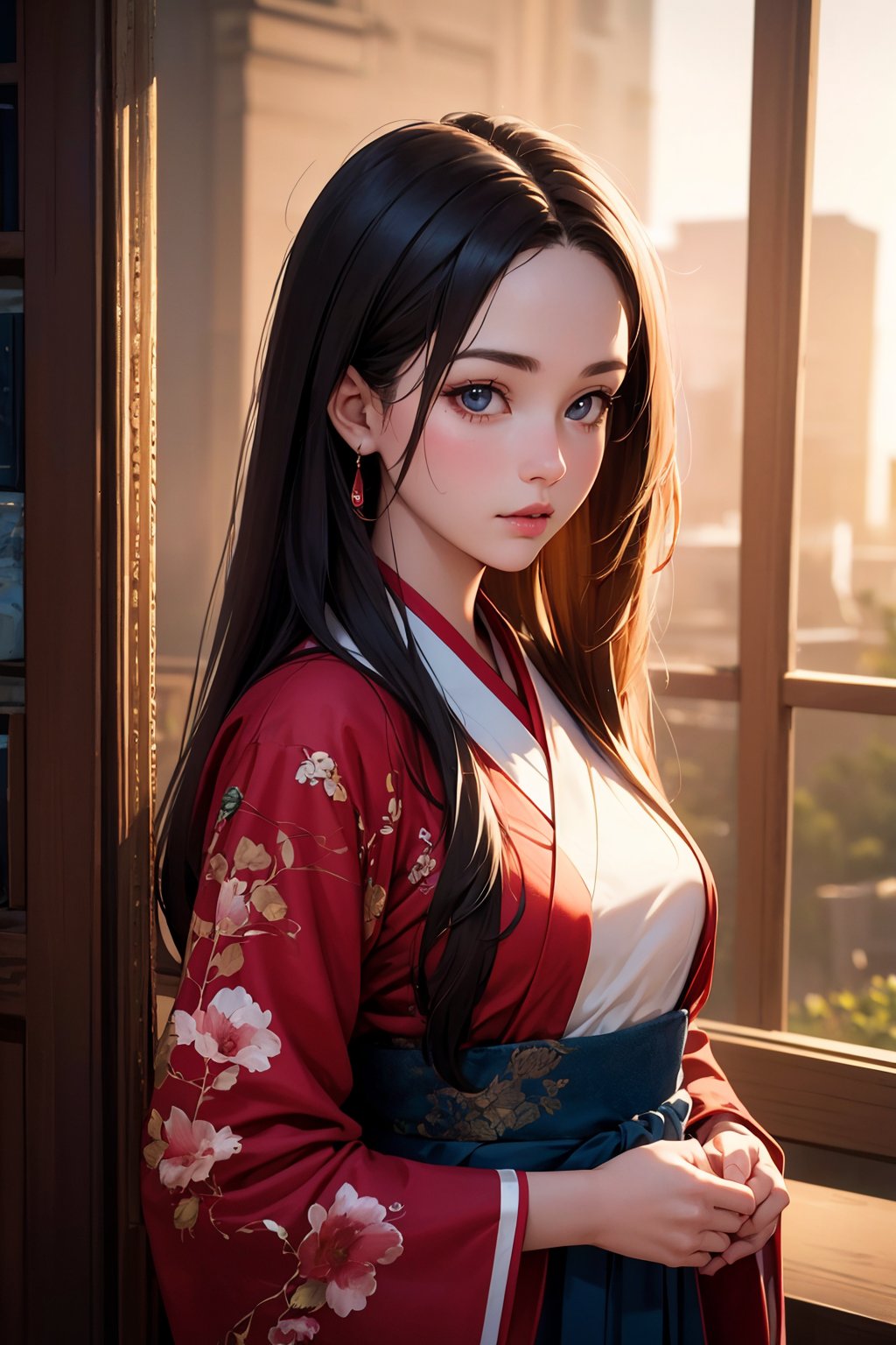 (best quality:1.4),(masterpiece:1.4),(photorealistic:1.4),(Realistic:1.2),(ultra high res, raw photo:1.4),(hdr, hyperdetailed:1.2),(8K:1.2),1girl,hanfu,