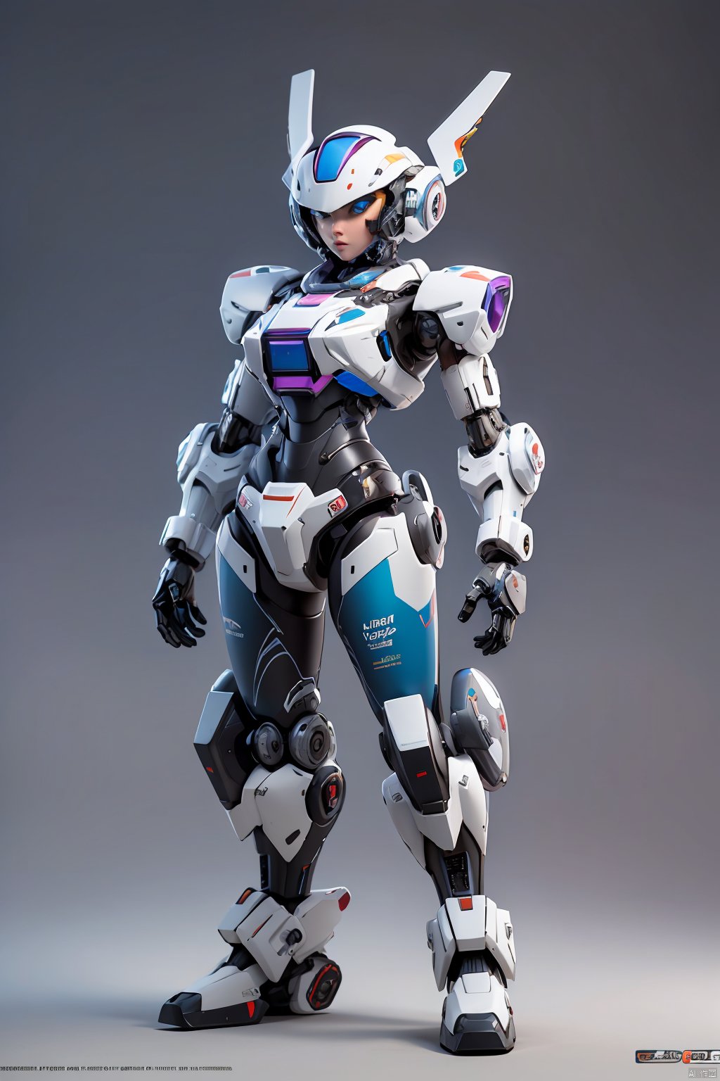 masterpiece,best quality,8K,official art,ultra high res,robot,mecha,solo,standing,mecha suit,science fiction,