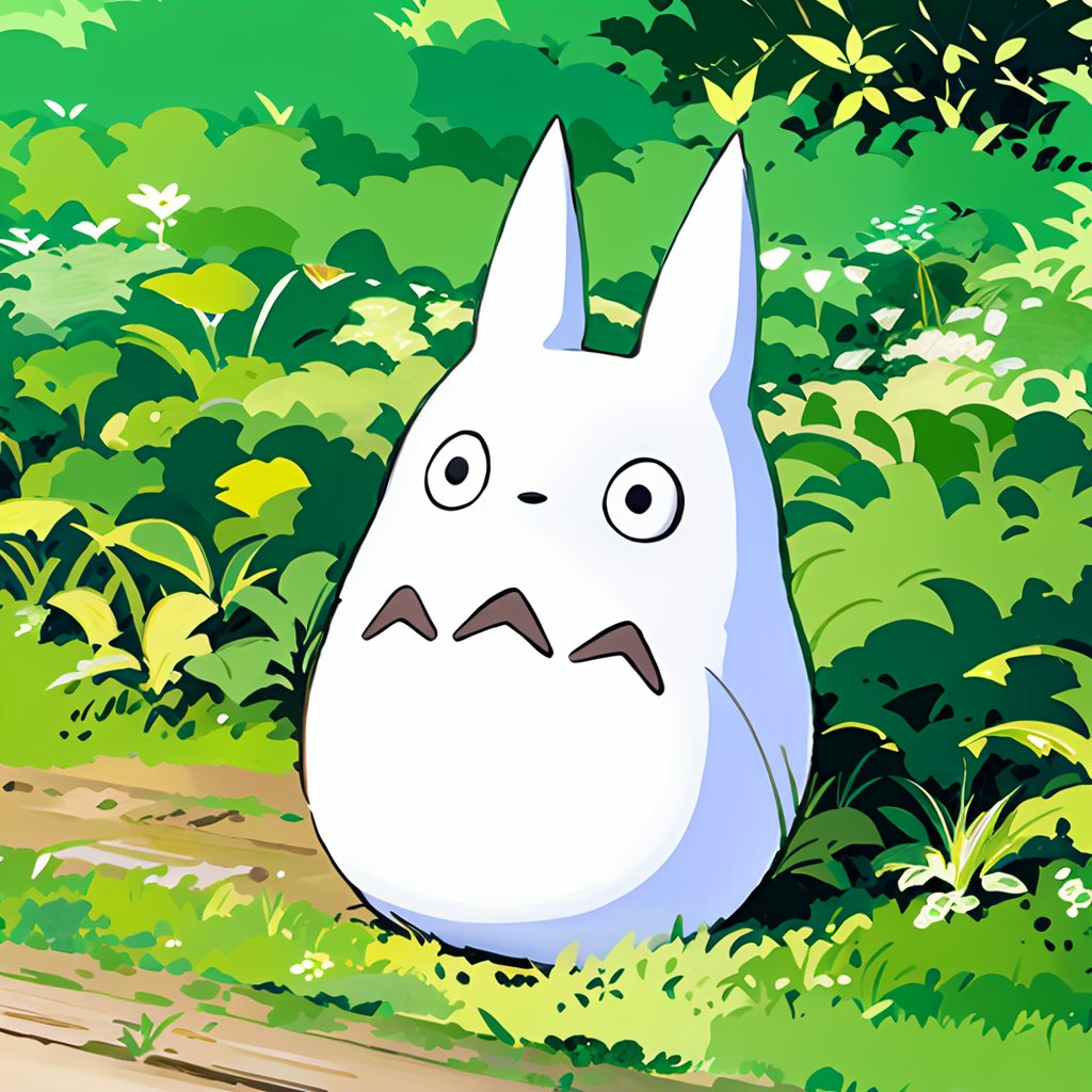 <lora:totoro001:0.7>,solo,small_totoro,