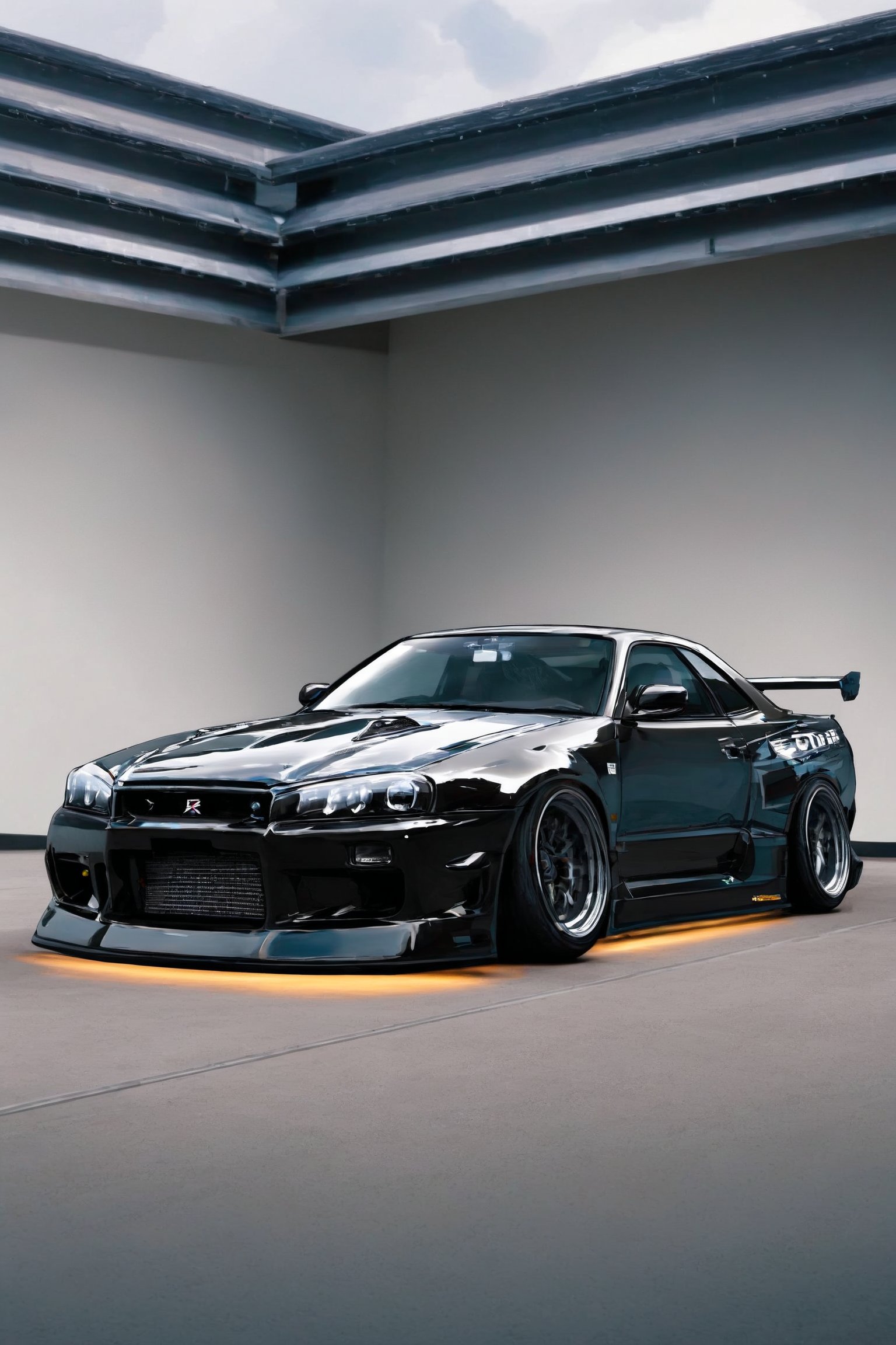 photo of nissan skyline