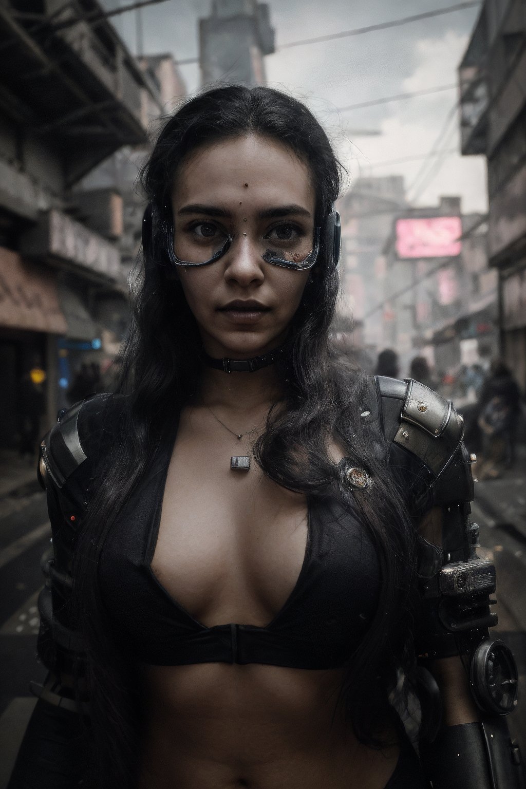 Realistic, Raw photo of (((beautiful woman 22yo))), (((cyberpunk))),(((very long hair))),Makeup, More Detail, GdClth, (((((goddess)), (((magic circle))),(((lightning)),5_fingers,, symmetrical face, (((bodysuit))),1girl,REALISTIC,,1Mallugirl,GdClth,Couples