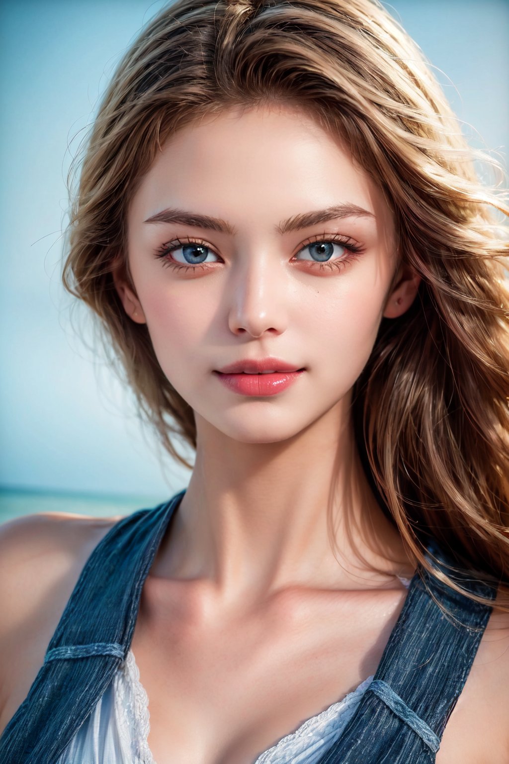 (masterpiece, high quality:1.5), 8K, HDR, 
1girl, well_defined_face, well_defined_eyes, ultra_detailed_eyes, ultra_detailed_face, by FuturEvoLab, 
ethereal lighting, immortal, elegant, porcelain skin, jet-black hair, waves, pale face, ice-blue eyes, blood-red lips, pinhole photograph, retro aesthetic, monochromatic backdrop, mysterious, enigmatic, timeless allure, the siren of the night, secrets, longing, hidden dangers, captivating, nostalgia, timeless fascination, Edge feathering and holy light, Exquisite face, 