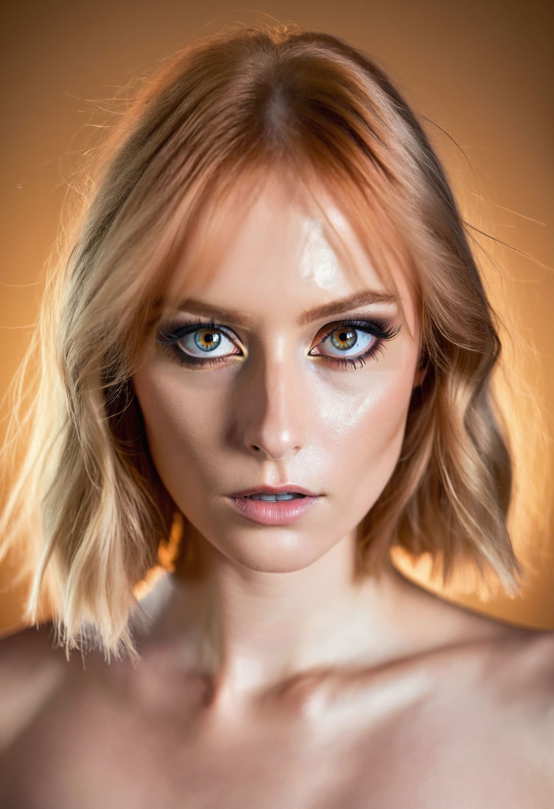 <lora:DollyDyson_SDXL_v1.2:1>symmetrical  headshot, honest, RAW, warm tones, sharp face focus, (skin pores:0.1), ((ohwx woman)) hyper detailed, soft lighting, caustics, cinematic, Platon   Hasselblad H6D-100c     100mm   f/2.2   1/125s  100     Natural light, indirect flash