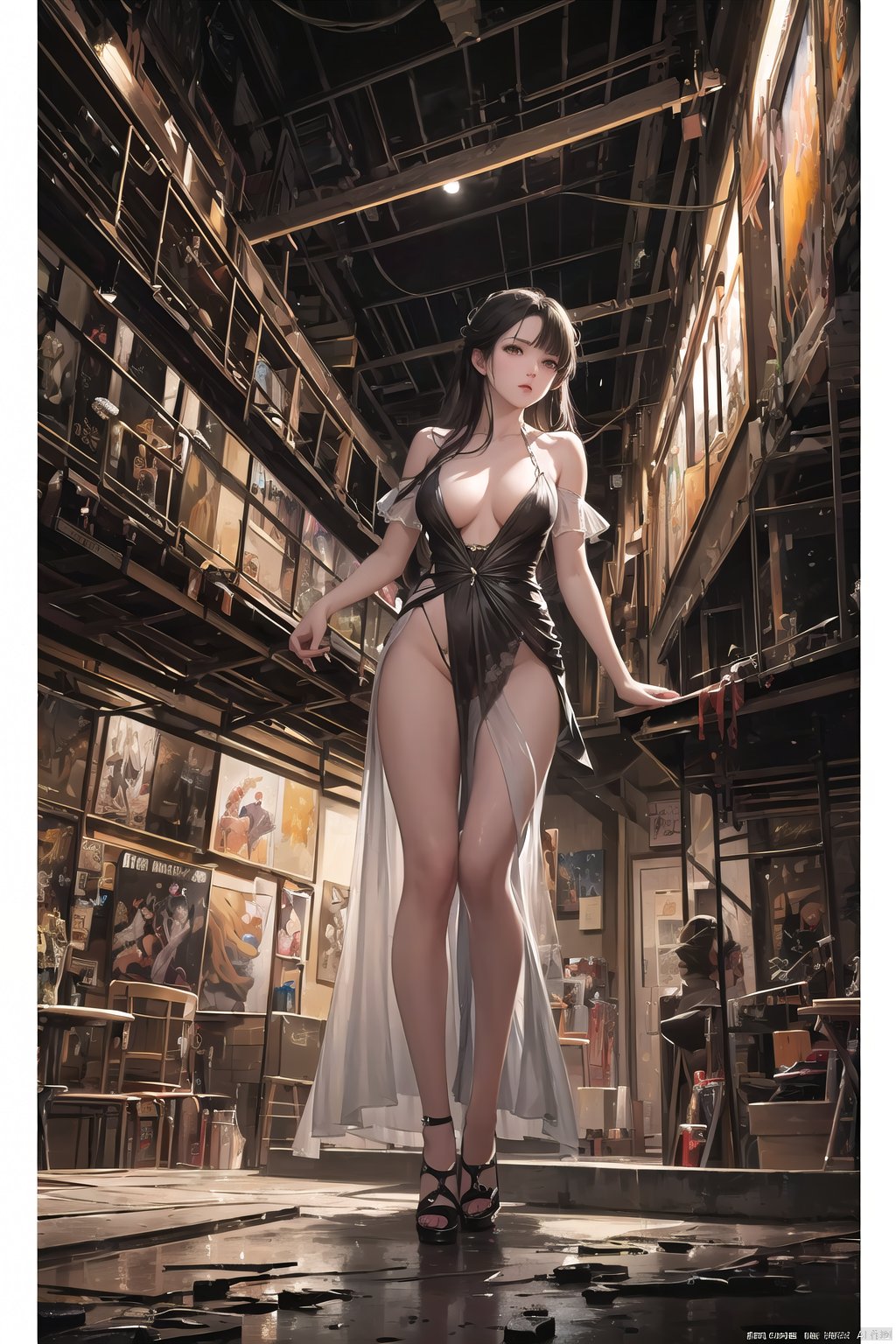  guofeng,(masterpiece, top quality, best quality, official art, beautiful and aesthetic:1.2),(bare bare shoulders),lotus, semi transparent clothes, (1girl:1.4), (cover art)extreme detailed, (Action painting:1.2),(concretism:1.2),theater dance scene,(hypermaximalistic:1.5),colorful,highest detailed,nsfw, 
