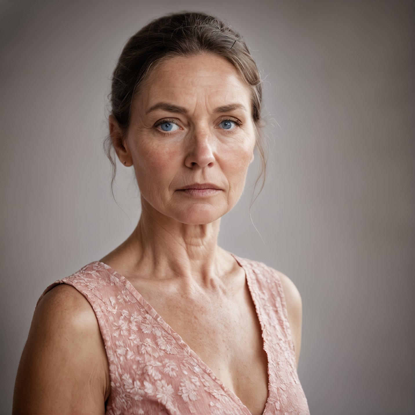 <lora:polyhedron_all_sdxl-000004:0.3> RAW photo, full body portrait of a fearful beautiful 70 year old woman, wrinkled face, pink summer dress, full sharp, detailed face, blue eyes, high detailed skin, 8k uhd, dslr, soft lighting, high quality, film grain, Fujifilm XT3 <lora:polyhedron_fear-000005:0.8>intricate skin details, visible skin detail, detailed skin, detailed skin texture, mascara, skin pores, light freckles, skin fuzz, blush, translucent skin, subsurface scattering, minor skin imperfections, wrinkles, vitiligo spots, skin fuzz