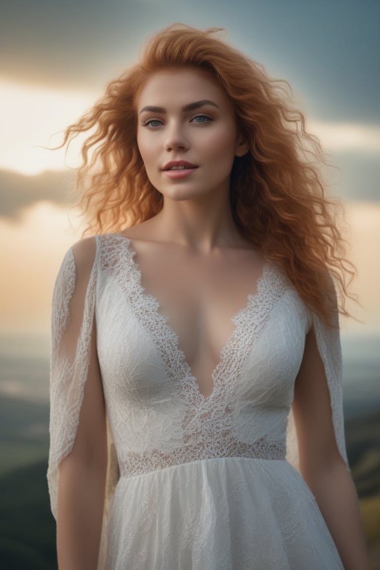 very real raw photos sharp,  we see alone,  beautiful woman,  T0n1-200,  27 year old woman,  long wavy hair,  with dress,  (formal attire: 1.2),  full body,  (RAW photo,  photorealistic: 1.3),  candid,  16mm,  sRGB color,  remarkable color,  ultra realistic,  skin texture,  detailed eyes,  detailed textured lips,  remarkable detailed pupils (imperfect skin: 1.1),  defined and detailed fingers,  realistic skin noise and off,  visible skin details skin,  skin fluff,  dry skin,  fixed film, Masterpiece,  (((full figure supermodel))) full body in frame,  (((magic lighting action shot))) (((beautiful Irish goddess,  pale and smiling,  standing on marble surrounded by clouds in the sky,  a vast fantasy landscape))),  (((dressed in an exotic intricate white lace celestial dress hanging from the side breasts,  looking at the camera))),  (((blonde or red hair,  precise hands,  precise eyes ))) changing lighting,  blue hour,  blue colors,  highly detailed,  spectacular lighting,  digital art trend in Art station 8k HD,  high definition,  detailed,  realistic,  detailed,  skin texture,  hyper detailed,  realistic skin texture,  armor,  best quality,  ultra high resolution (photorealistic: 1.4),  high resolution,  detailed,  raw photography,  Nikon d850 film stock photography 4 kodak portrait camera 400 lens f1.6 rich colors realistic texture hyperreal dramatic lighting unreal engine trends in art station cinema still 800,  (((female anatomy precise and perfect eyes))) (((500px,  f caps,  photographic sight.))).,<lora:EMS-262558-EMS:0.800000>